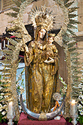 Besamanos de María Santísima del Mayor Dolor (Iglesia de Nuestra Señora del Carmen - Sanlúcar de Barrameda (Cádiz) - 12 de octubre de 2014