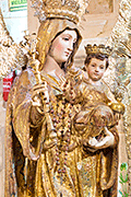 Besamanos de María Santísima del Mayor Dolor (Iglesia de Nuestra Señora del Carmen - Sanlúcar de Barrameda (Cádiz) - 12 de octubre de 2014