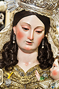 Besamanos de Santa María Reina de Todos los Santos (Iglesia de la Santísima Trinidad - Sanlúcar de Barrameda (Cádiz) - 1 de noviembre de 2014