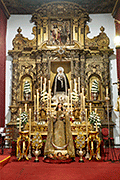 Besamanos de Santa María Reina de Todos los Santos (Iglesia de la Santísima Trinidad - Sanlúcar de Barrameda (Cádiz) - 1 de noviembre de 2014