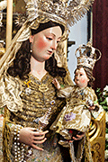 Besamanos de Santa María Reina de Todos los Santos (Iglesia de la Santísima Trinidad - Sanlúcar de Barrameda (Cádiz) - 1 de noviembre de 2014