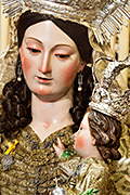 Besamanos de Santa María Reina de Todos los Santos (Iglesia de la Santísima Trinidad - Sanlúcar de Barrameda (Cádiz) - 1 de noviembre de 2014