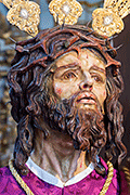 Besapies de Nuestro Padre Jesús de la Salud en sus Tres Caídas (Capilla de San Juan Bautista (La Caridad) (Rota (Cádiz). 7 de marzo de 2014.