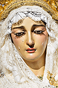 Besamanos del Nuestra Señora de la Soledad (Iglesia Mayor de Nuestra Señora de la O) (Rota - Cádiz). 5 de abril de 2014