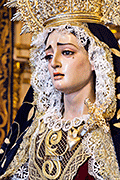 Besamanos de María Santísima de la Caridad (Capilla de San Juan Bautista - Rota (Cádiz). 15 y 16 de agosto de 2014