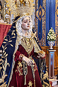 Besamanos de María Santísima de la Caridad (Capilla de San Juan Bautista - Rota (Cádiz). 15 y 16 de agosto de 2014