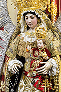 Besamanos de Nuestra Señora del Rosario, Patrona de Rota (Iglesia Mayor de Nuestra Señora de la O - Rota (Cádiz). 13 al 17 de agosto de 2014