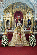 Besamanos de María Santísima de la Amargura (Iglesia de Nuestra Señora de la O - Rota (Cádiz) - 1 de noviembre de 2014