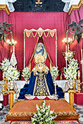 Besamanos extraordinario de María Santísima de la Estrella, con motivo del 50º Aniversario de su proclamación como "Madre de la Iglesia". (Iglesia de Nuestra Señora de los Desamparados - Sanlúcar de Barrameda (Cádiz) - 21 de noviembre de 2014