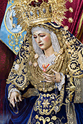 Besamanos extraordinario de María Santísima de la Estrella, con motivo del 50º Aniversario de su proclamación como "Madre de la Iglesia". (Iglesia de Nuestra Señora de los Desamparados - Sanlúcar de Barrameda (Cádiz) - 21 de noviembre de 2014