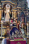 Besapiés de Nuestro Padre Jesús de la Paz (Iglesia de San Miguel - Sanlúcar de Barrameda (Cádiz) - 21 de noviembre de 2014