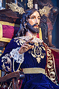 Besapiés de Nuestro Padre Jesús de la Paz (Iglesia de San Miguel - Sanlúcar de Barrameda (Cádiz) - 21 de noviembre de 2014