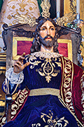 Besapiés de Nuestro Padre Jesús de la Paz (Iglesia de San Miguel - Sanlúcar de Barrameda (Cádiz) - 21 de noviembre de 2014