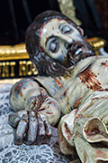 Misa de Difuntos y Besapiés del Santísimo Cristo Yacente (Iglesia de San Francisco - Sanlúcar de Barrameda (Cádiz)