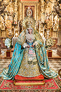 Besamanos de Maria Santísima de la Esperanza (Basílica de Nuestra Señora de la Caridad coronada - Sanlúcar de Barrameda (Cádiz) - 8 de diciembre de 2014