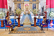 Besamanos de Maria Santísima de la Esperanza (Basílica de Nuestra Señora de la Caridad coronada - Sanlúcar de Barrameda (Cádiz) - 8 de diciembre de 2014
