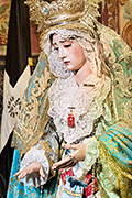 Besamanos de Maria Santísima de la Esperanza (Basílica de Nuestra Señora de la Caridad coronada - Sanlúcar de Barrameda (Cádiz) - 8 de diciembre de 2014
