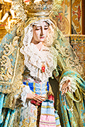 Besamanos de Maria Santísima de la Esperanza (Basílica de Nuestra Señora de la Caridad coronada - Sanlúcar de Barrameda (Cádiz) - 8 de diciembre de 2014