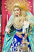 Besamanos de María Santísima de los Desamparados (Iglesia de Nuestra Señora de los Ángeles y San Sebastián Mártir - Sanlúcar de Barrameda - Cádiz). 8 de diciembre de 2014