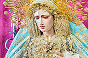 Besamanos de María Santísima de los Desamparados (Iglesia de Nuestra Señora de los Ángeles y San Sebastián Mártir - Sanlúcar de Barrameda - Cádiz). 8 de diciembre de 2014