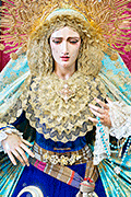 Besamanos de María Santísima de los Desamparados (Iglesia de Nuestra Señora de los Ángeles y San Sebastián Mártir - Sanlúcar de Barrameda - Cádiz). 8 de diciembre de 2014