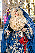 Besamanos de Nuestra Señora de Guadalupe (Iglesia de Nuestra Señora del Carmen) (Sanlúcar de Barrameda - Cádiz). 12 de diciembre de 2014