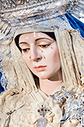 Besamanos de Nuestra Señora de Guadalupe (Iglesia de Nuestra Señora del Carmen) (Sanlúcar de Barrameda - Cádiz). 12 de diciembre de 2014