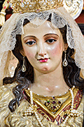 Besamanos de la Divina Pastora de las Almas (Iglesia Conventual de los P.P.Capuchinos - Sanlúcar de Barrameda (Cádiz) - 6 de enero de 2015