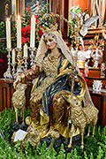 Besamanos de la Divina Pastora de las Almas (Iglesia Conventual de los P.P.Capuchinos - Sanlúcar de Barrameda (Cádiz) - 6 de enero de 2015