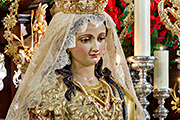 Besamanos de la Divina Pastora de las Almas (Iglesia Conventual de los P.P.Capuchinos - Sanlúcar de Barrameda (Cádiz) - 6 de enero de 2015
