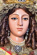 Besamanos de Nuestra Señora del Carmen, Patrona de San Fernando (Iglesia Conventual de Nuestra Señora del Carmen) (San Fernando - Cádiz). 16 de julio de 2014
