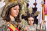 Besamanos de Nuestra Señora del Carmen, Patrona de San Fernando (Iglesia Conventual de Nuestra Señora del Carmen) (San Fernando - Cádiz). 16 de julio de 2014
