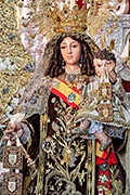 Besamanos de Nuestra Señora del Carmen, Patrona de San Fernando (Iglesia Conventual de Nuestra Señora del Carmen) (San Fernando - Cádiz). 16 de julio de 2014