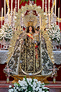 Besamanos de Nuestra Señora del Carmen, Patrona de San Fernando (Iglesia Conventual de Nuestra Señora del Carmen) (San Fernando - Cádiz). 16 de julio de 2014