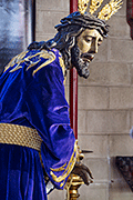 Besamanos de Nuestro Padre Jesús de los Afligidos (Iglesia del Santo Cristo) (San Fernando - Cádiz). 6 de abril de 2014