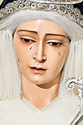 Besamanos de María Santísima de la Trinidad (Iglesia Mayor de San Pedro y San Pablo) (San Fernando (Cádiz). 6 de abril de 2014