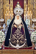 Besamanos de María Santísima de la Trinidad (Iglesia Mayor de San Pedro y San Pablo) (San Fernando (Cádiz). 6 de abril de 2014