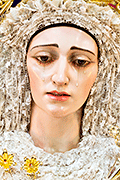 Besamanos de María Santísima del Buen Fin (Iglesia de San José Artesano) (San Fernando - Cádiz). 6 de abril de 2014