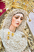 Besamanos de María Santísima del Buen Fin (Iglesia de San José Artesano) (San Fernando - Cádiz). 6 de abril de 2014