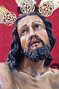 Besapiés de Nuestro Padre Jesús atado y flagelado en la columna (Iglesia Mayor de San Pedro y San Pablo) (San Fernando (Cádiz). 15 de marzo de 2014.