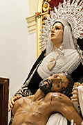 Besapiés del Santísimo Cristo de la Salvación (Iglesia de San Francisco) (San Fernando (Cádiz). 23 de marzo de 2014