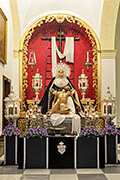 Besapiés del Santísimo Cristo de la Salvación (Iglesia de San Francisco) (San Fernando (Cádiz). 23 de marzo de 2014