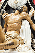 Besapiés del Santísimo Cristo de la Salvación (Iglesia de San Francisco) (San Fernando (Cádiz). 23 de marzo de 2014