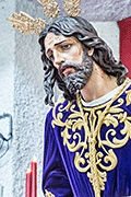Besapiés de Nuestro Padre Jesús del Soberano Poder en su Prendimiento (Iglesia de San José Artesano) (San Fernando- Cádiz). 29 de marzo de 2014