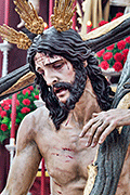Besapiés del Santísimo Cristo de la Humildad y Paciencia (Iglesia de San Servando y San Germán) (San Fernando (Cádiz). 23 de marzo de 2014