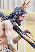 Besapiés del Santísimo Cristo de la Humildad y Paciencia (Iglesia de San Servando y San Germán) (San Fernando (Cádiz). 23 de marzo de 2014