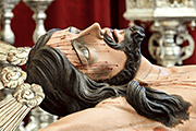 Besapiés del Santísimo Cristo de la Expiración (Iglesia Castrense de San Francisco) (San Fernando (Cádiz). 23 de marzo de 2014