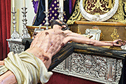 Besapiés del Santísimo Cristo de la Expiración (Iglesia Castrense de San Francisco) (San Fernando (Cádiz). 23 de marzo de 2014