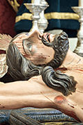 Besapiés del Santísimo Cristo de la Expiración (Iglesia Castrense de San Francisco) (San Fernando (Cádiz). 23 de marzo de 2014