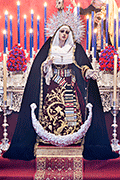 Besamanos de María Santísima de los Desamparados (Capilla de María Santísima de los Desamparados (Antigua del Hospital de San José) (San Fernando - Cádiz). 6 de abril de 2014